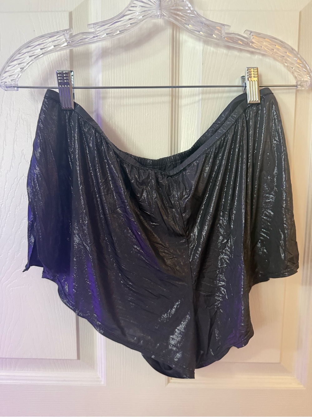 Victoria's Secret metallic lingerie shorts